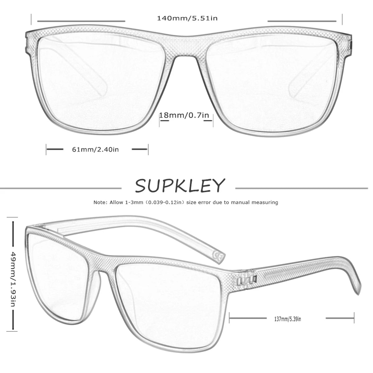 SUPKLEY Lunettes de soleil